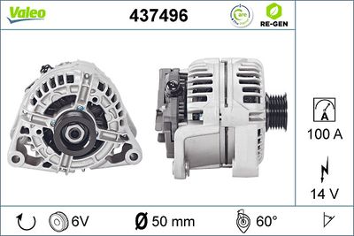 Alternator VALEO 437496