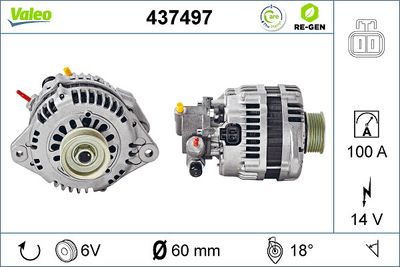 Alternator VALEO 437497