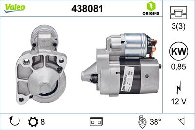 Starter VALEO 438081