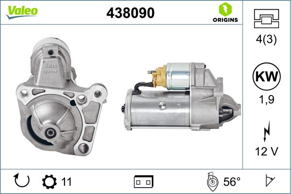 VALEO 438090 Starter