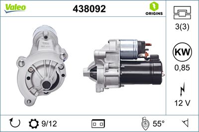 Starter VALEO 438092