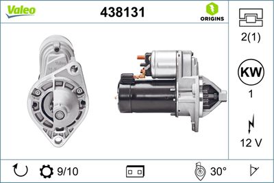 Starter VALEO 438131