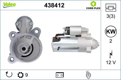 Starter VALEO 438412