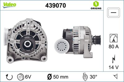 Alternator VALEO 439070