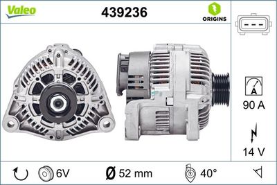 Alternator VALEO 439236