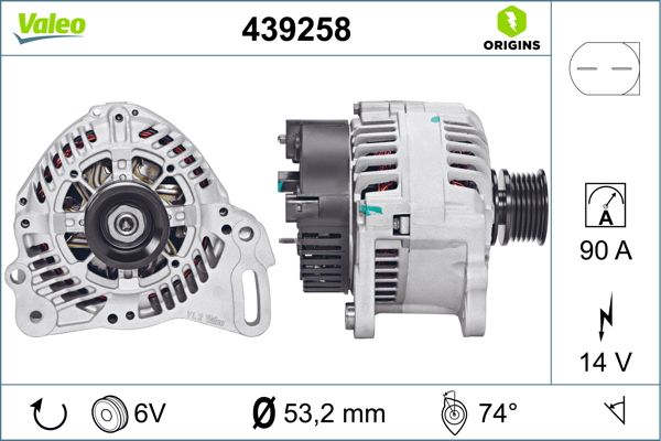 VALEO 439258 Alternator