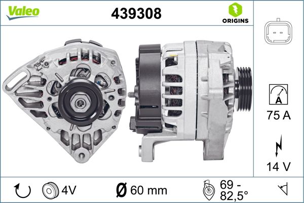 VALEO 439308 Alternator