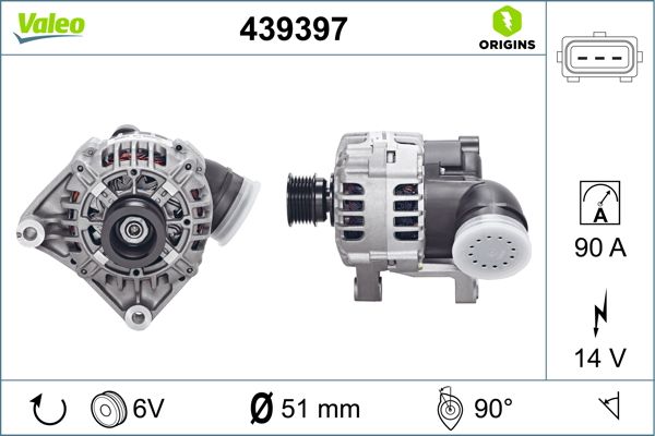 VALEO 439397 Alternator