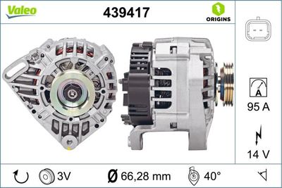 Alternator VALEO 439417