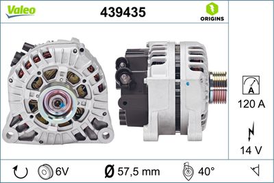 Alternator VALEO 439435