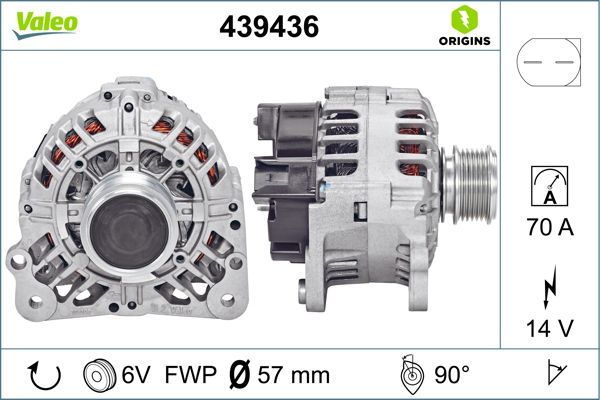 VALEO 439436 Alternator