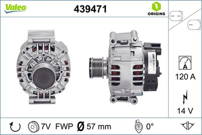 Alternator VALEO 439471