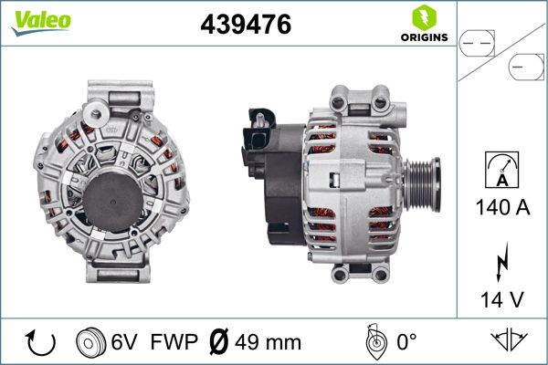 VALEO 439476 Alternator