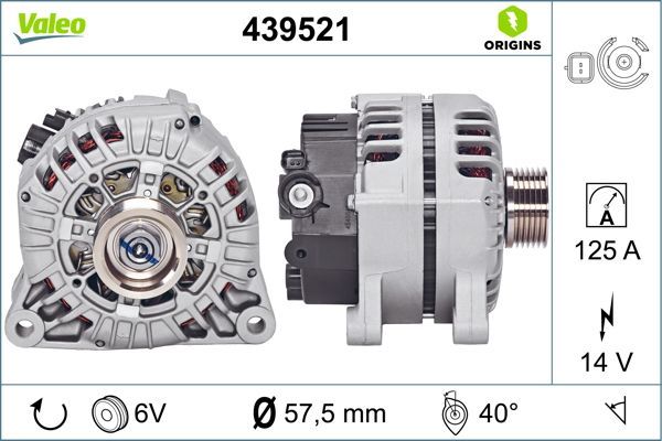 VALEO 439521 Alternator