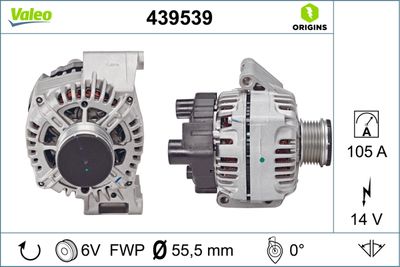 Alternator VALEO 439539