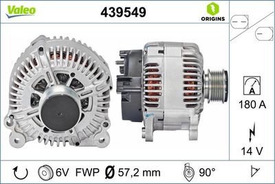 Alternator VALEO 439549