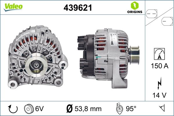 VALEO 439621 Alternator