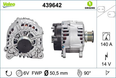 Alternator VALEO 439642