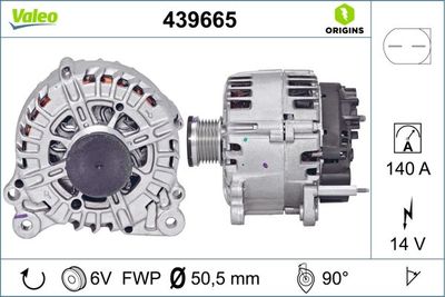 Alternator VALEO 439665