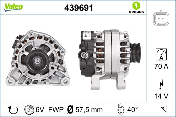 VALEO 439691 Alternator