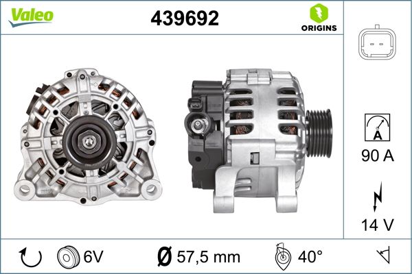 VALEO 439692 Alternator