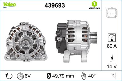 Alternator VALEO 439693