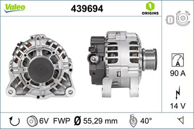 Alternator VALEO 439694