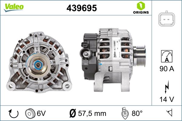 VALEO 439695 Alternator