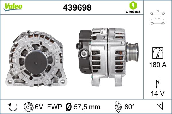 VALEO 439698 Alternator