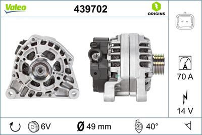 Alternator VALEO 439702