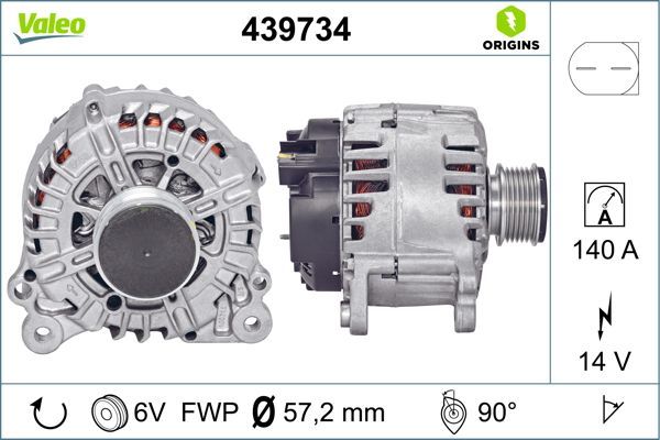 VALEO 439734 Alternator