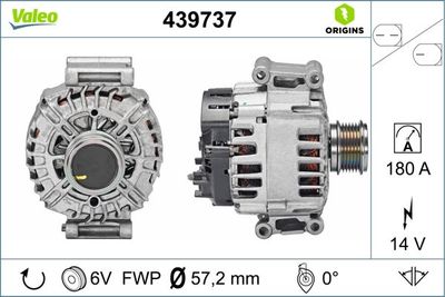 Alternator VALEO 439737