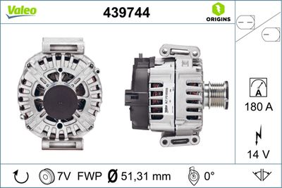 Alternator VALEO 439744