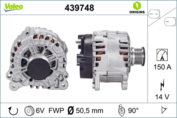 VALEO 439748 Alternator