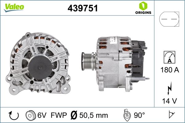 VALEO 439751 Alternator