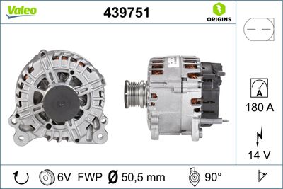 Alternator VALEO 439751