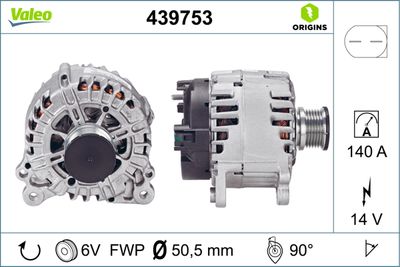 Alternator VALEO 439753