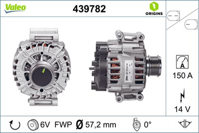 Alternator VALEO 439782