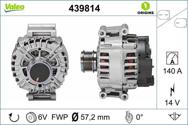 VALEO 439814 Alternator