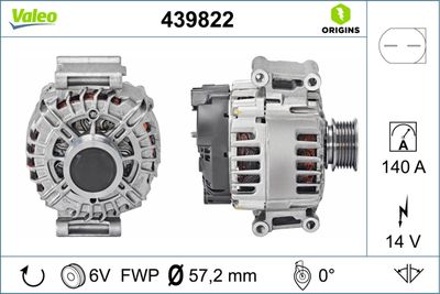 Alternator VALEO 439822