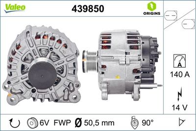 Alternator VALEO 439850