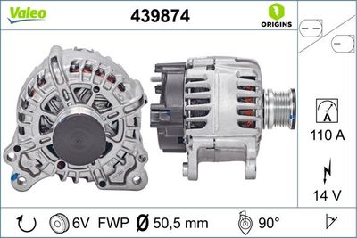 Alternator VALEO 439874