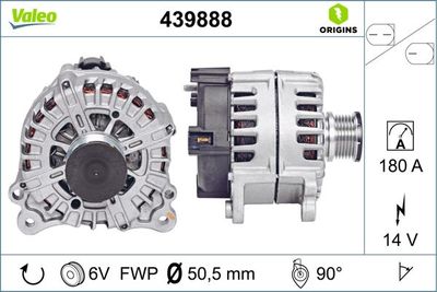 Alternator VALEO 439888