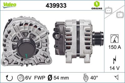 Alternator VALEO 439933