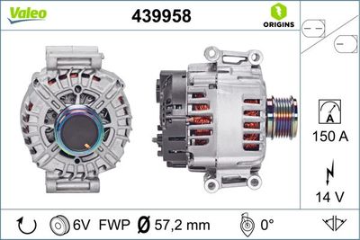 Alternator VALEO 439958