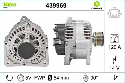 Alternator VALEO 439969