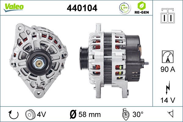 VALEO 440104 Alternator