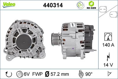 Alternator VALEO 440314