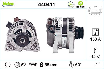 Alternator VALEO 440411