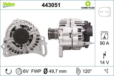 Alternator VALEO 443051